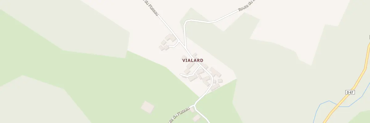 Plan de Vialard à Clermont-d’Excideuil