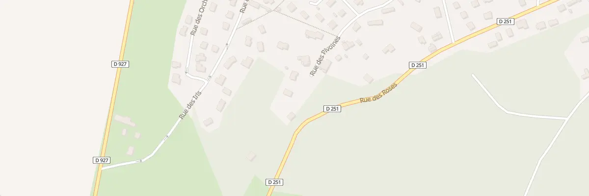 Plan du 16 Rue des Pivoines à Eslettes