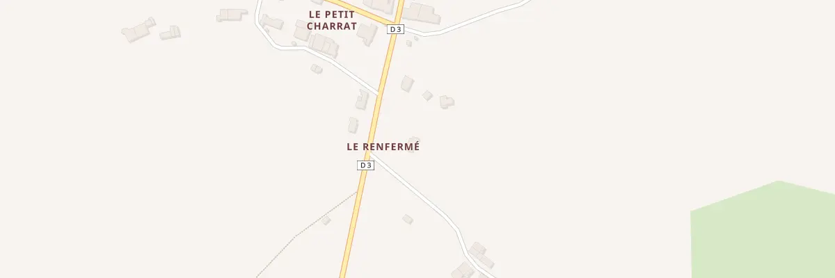 Plan du 5 Le Petit Charat à Cieux