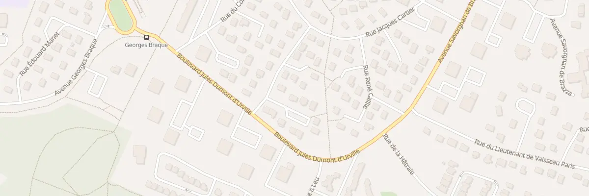 Plan du 25 Rue La Perouse au Grand-Quevilly