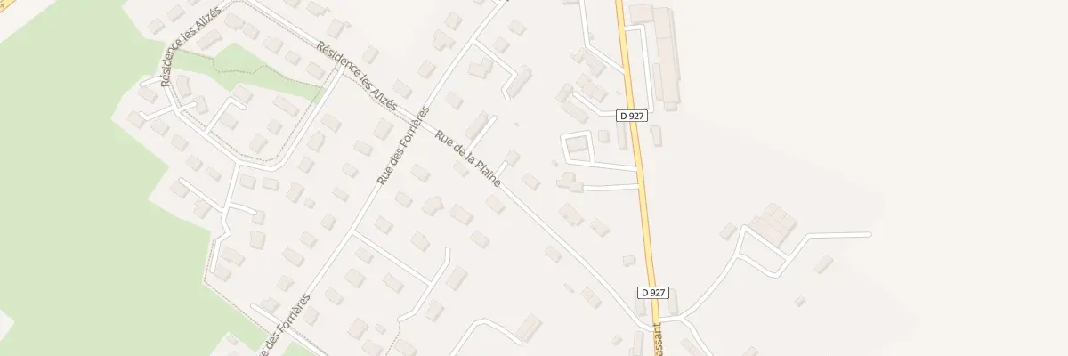 Plan du 2 Rue de la Plaine à Tôtes