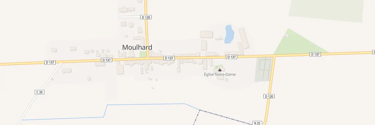 Plan du 5 Rue de la Mairie à Moulhard