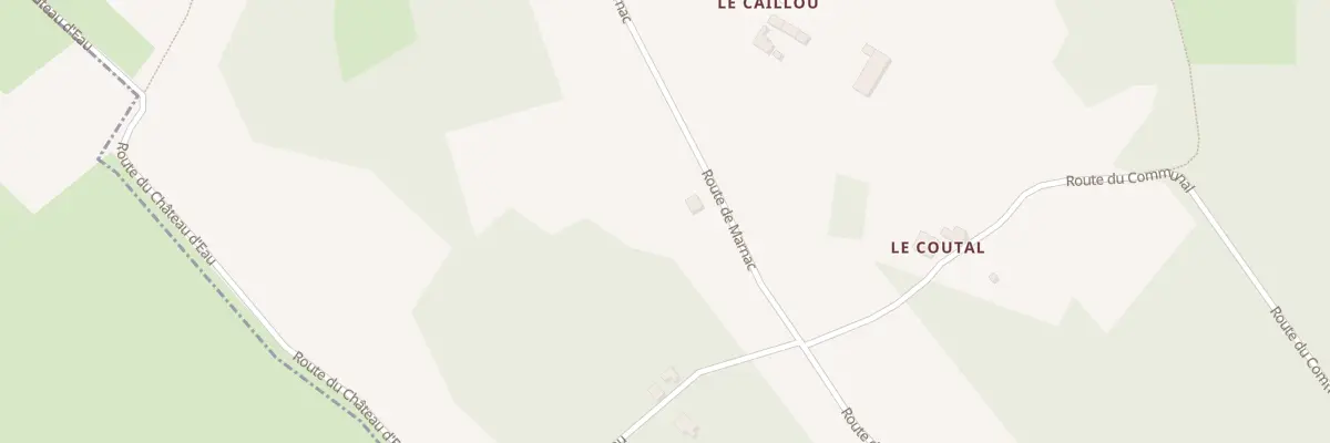 Plan du 481 Pechaudier à Berbiguières