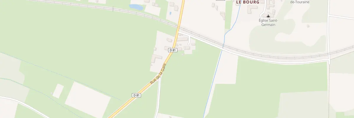 Plan du 3 Rue de la Gare à Civray-de-Touraine