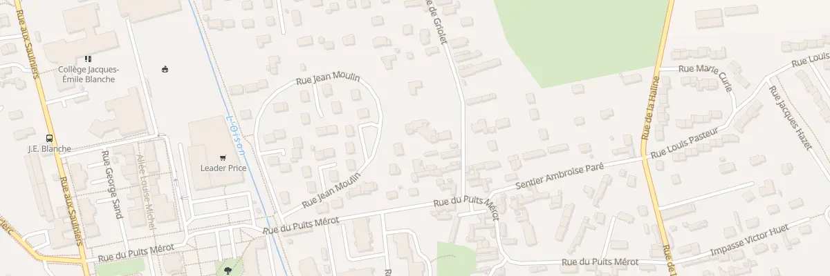 Plan du 33 Rue Jean Moulin à Saint-Pierre-lès-Elbeuf