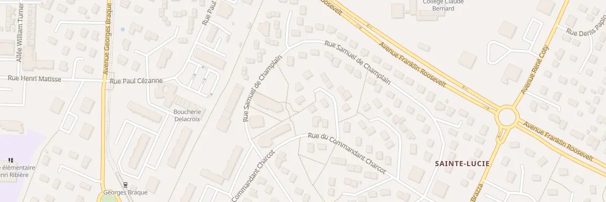 Plan du 33 Rue du Cdt Charcot au Grand-Quevilly