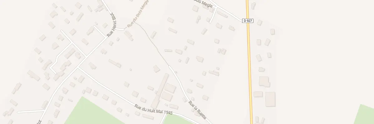 Plan du 164 Rue La Ruette à Biville-la-Baignarde