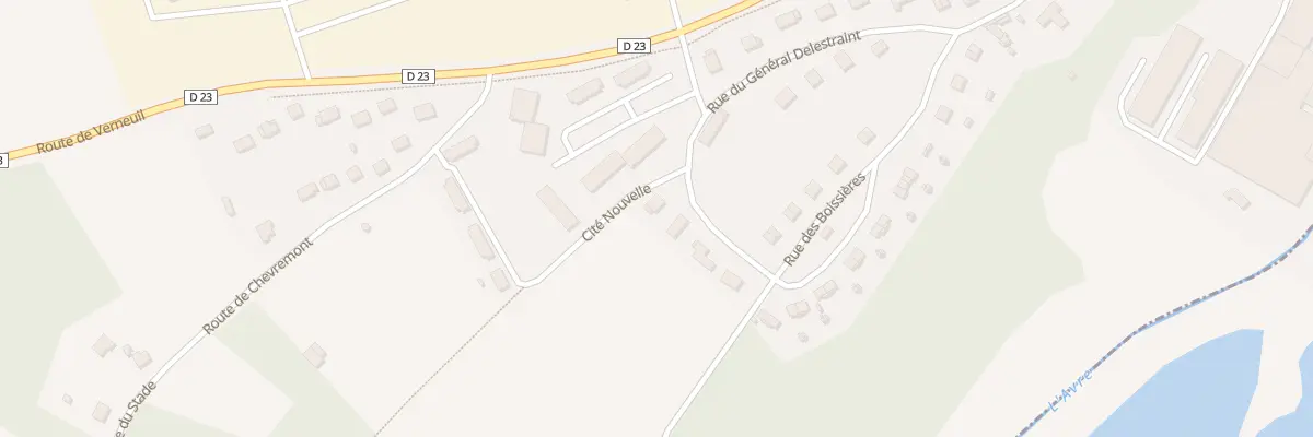 Plan du 14 Rue du General Delestraint à Tillières-sur-Avre