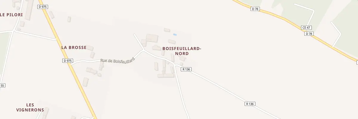 Plan du 13 Rue du Bois Feuillard à Martizay