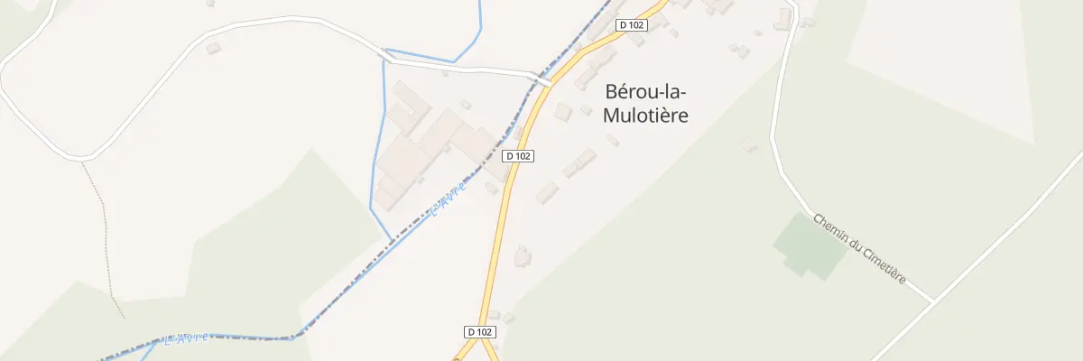 Plan du 5001 Rue de l’Avre à Bérou-la-Mulotière