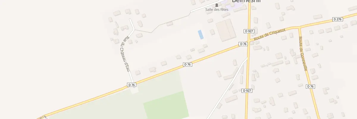 Plan du 14 Rte de Saint Mards à Belmesnil
