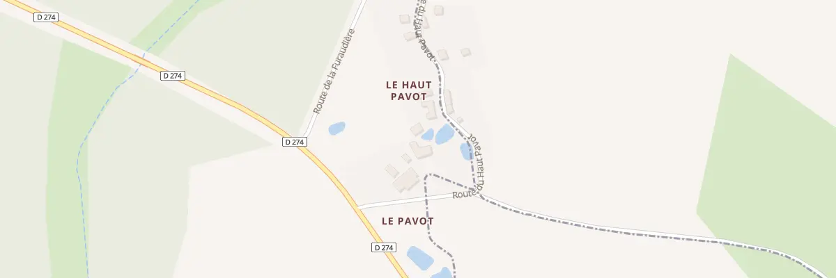 Plan du 124 Le Pavot à Dame-Marie-les-Bois
