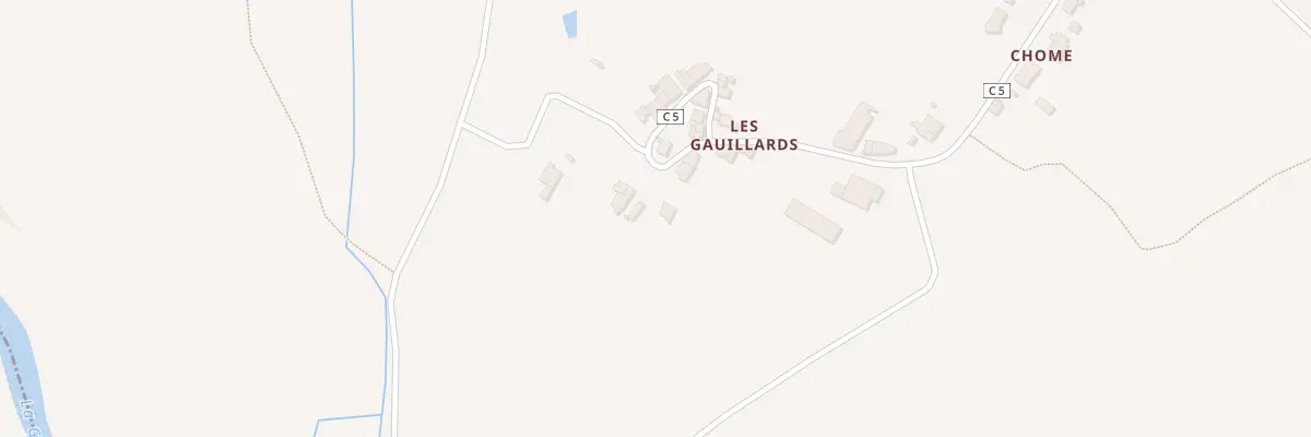Plan du 3 Les Gauillards à Saint-Ouen-sur-Gartempe