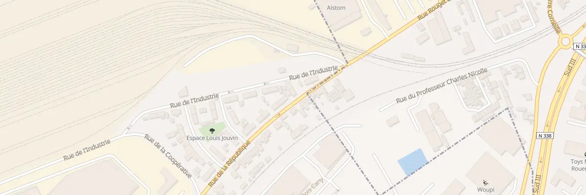 Plan du 2 Rue de la République au Grand-Quevilly