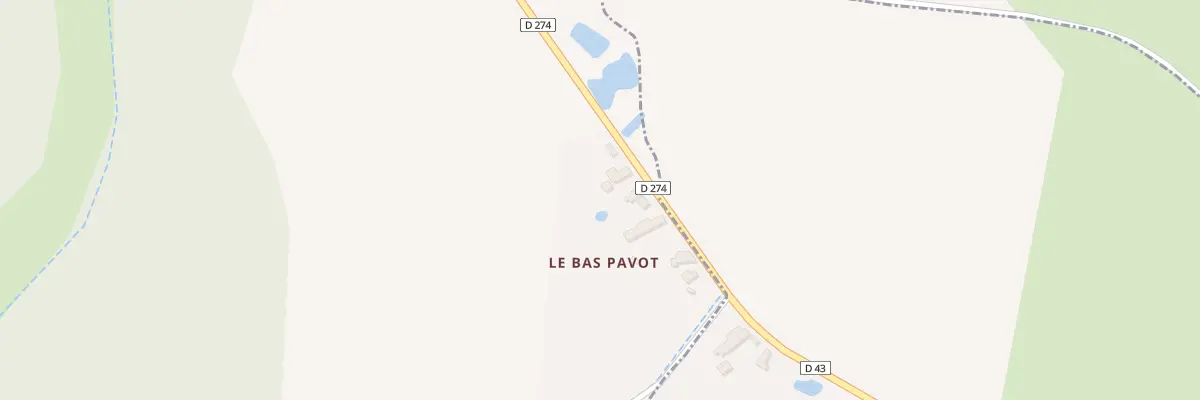 Plan du 125 Le Pavot à Dame-Marie-les-Bois