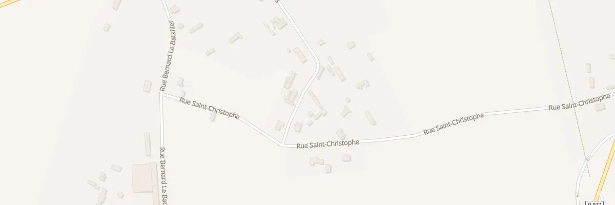 Plan du 259 Rue des Ecureuils à Omonville