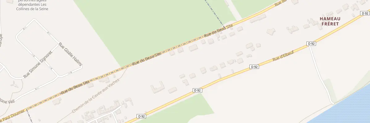 Plan du 117B Rue du Beau Site à Freneuse