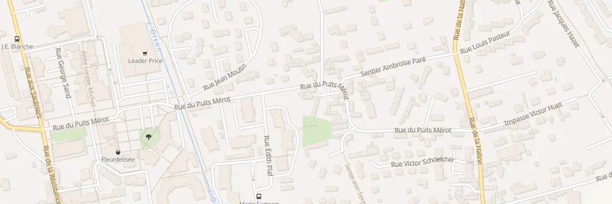 Plan du 293 Rue du Puits Merot à Saint-Pierre-lès-Elbeuf