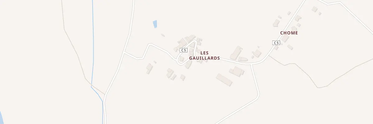 Plan du 1 Les Gauillards à Saint-Ouen-sur-Gartempe