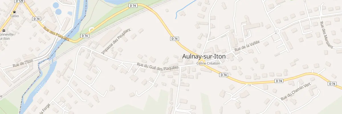 Plan du 8 Rue du Gué des Plaquées à Aulnay-sur-Iton