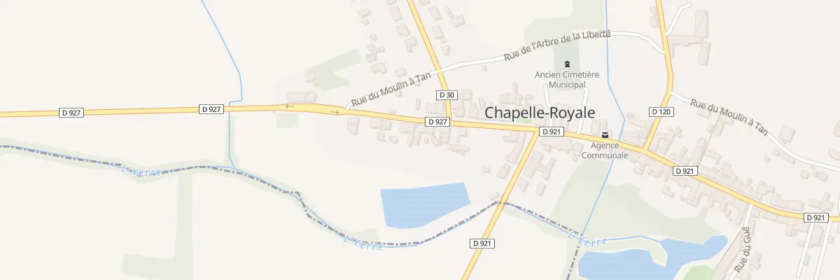 Plan du 54 Rue Jean Moulin à Chapelle-Royale