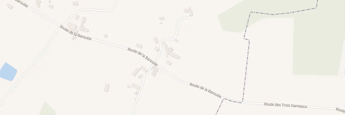 Plan du 162 La Baroutie Nord à Saint-Sulpice-d’Excideuil