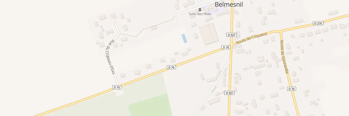 Plan du 12B Rte de Saint Mards à Belmesnil