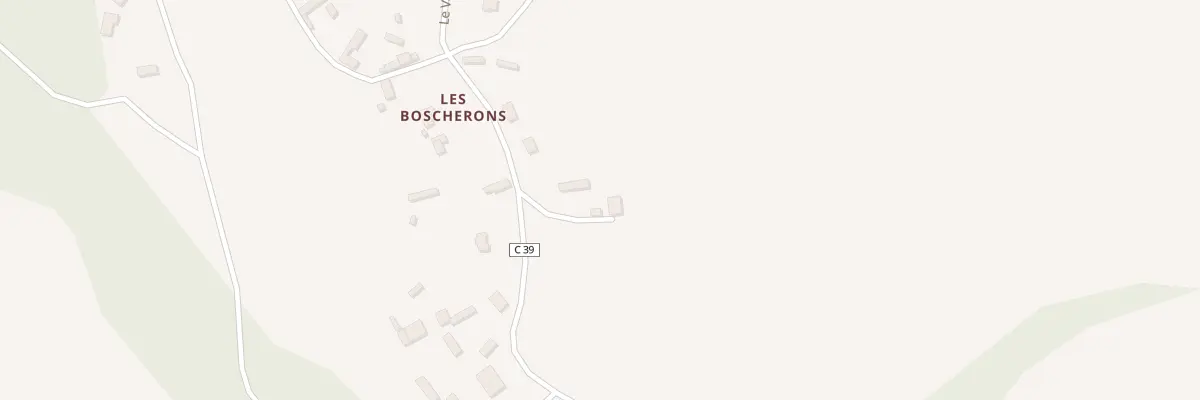 Plan des Boscherons à Gaudreville-la-Rivière
