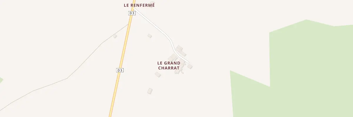 Plan du 19 Le Grand Charrat à Cieux