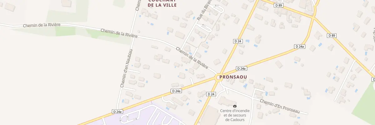 Plan du 9002 Chem de la Riviere à Cadours