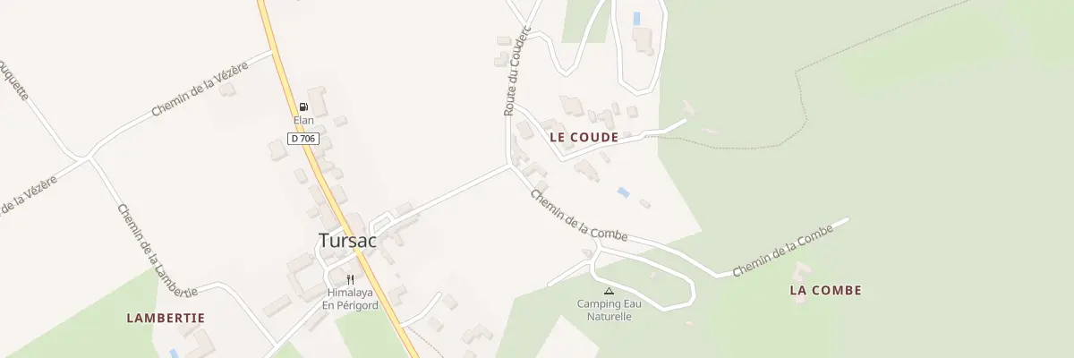 Plan du 23 Che de la Combe à Tursac