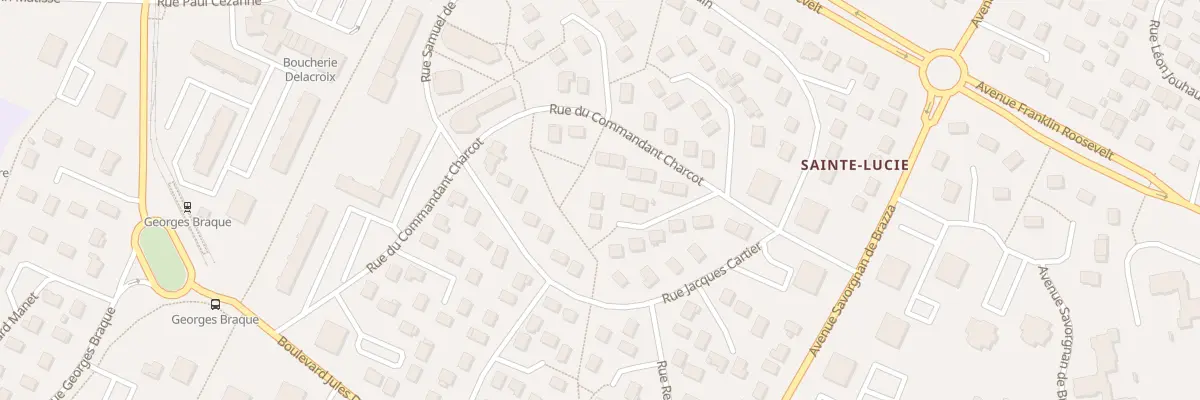 Plan du 74 Rue du Cdt Charcot au Grand-Quevilly