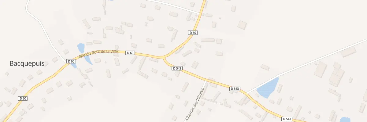 Plan du 32 Rue du Bout de la Ferme à Bacquepuis