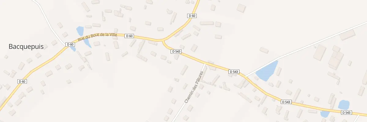 Plan du 25 Rue du Bout de la Ferme à Bacquepuis