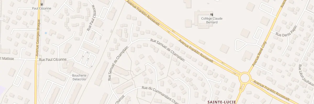 Plan du 10 Rue Samuel de Champlain au Grand-Quevilly