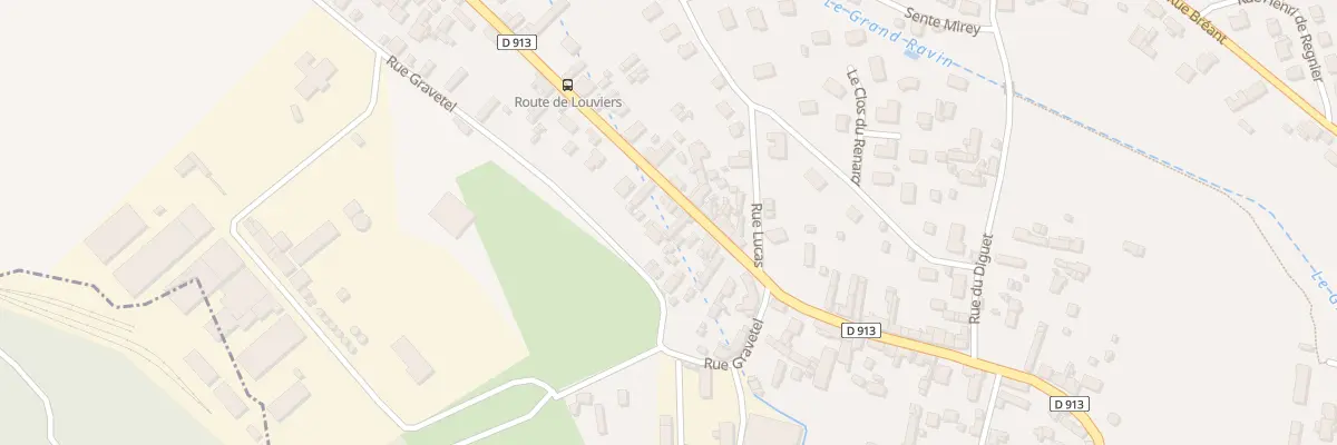Plan du 1701 Rue de Louviers à Saint-Pierre-lès-Elbeuf