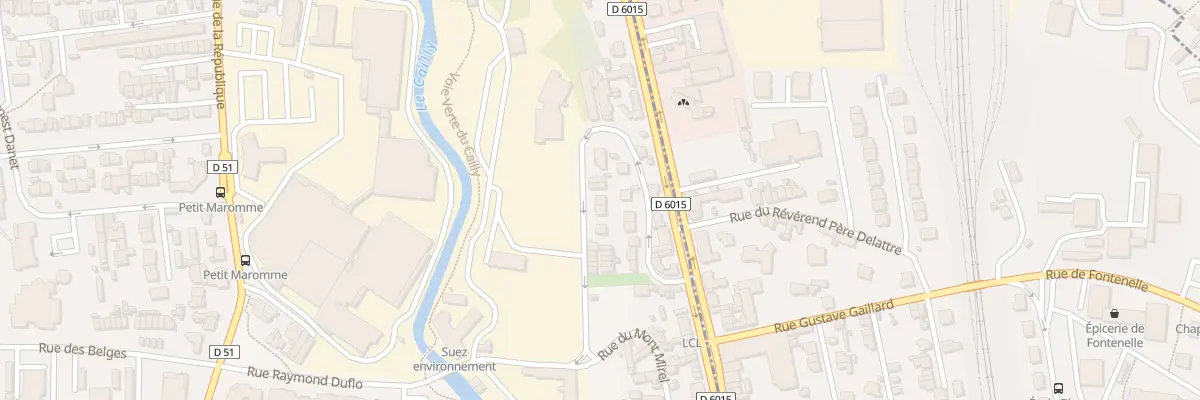 Plan du 56 Rue Raymond Duflo à Maromme