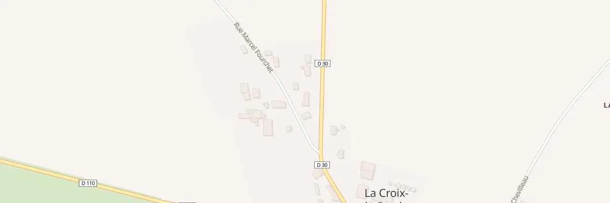 Plan du 1 Rue Marcel Fourchet à La Croix-du-Perche