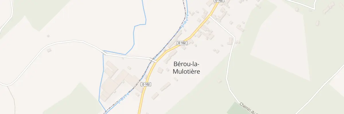 Plan du 22 Rue de l’Avre à Bérou-la-Mulotière