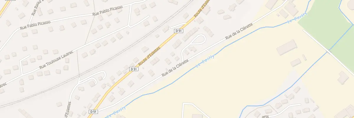 Plan du 16 Rue de la Clérette à Malaunay