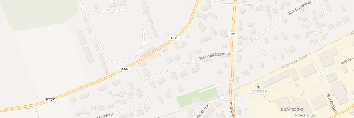 Plan du 120 Rue Paul Cezanne à Offranville