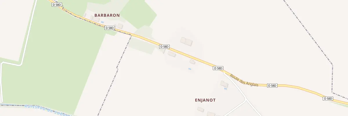 Plan du 101 Rte des Anglais à Montgras