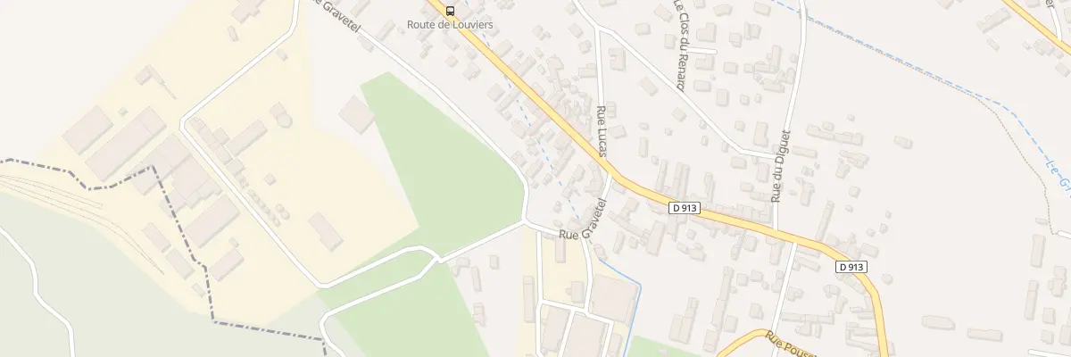 Plan du 134 Rue Gravetel à Saint-Pierre-lès-Elbeuf