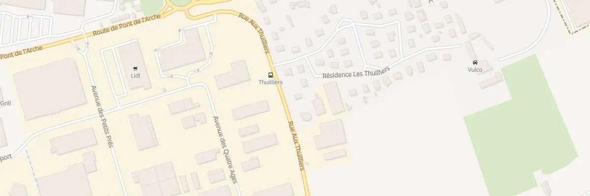 Plan du 1120 Rue aux Thuilliers à Saint-Pierre-lès-Elbeuf