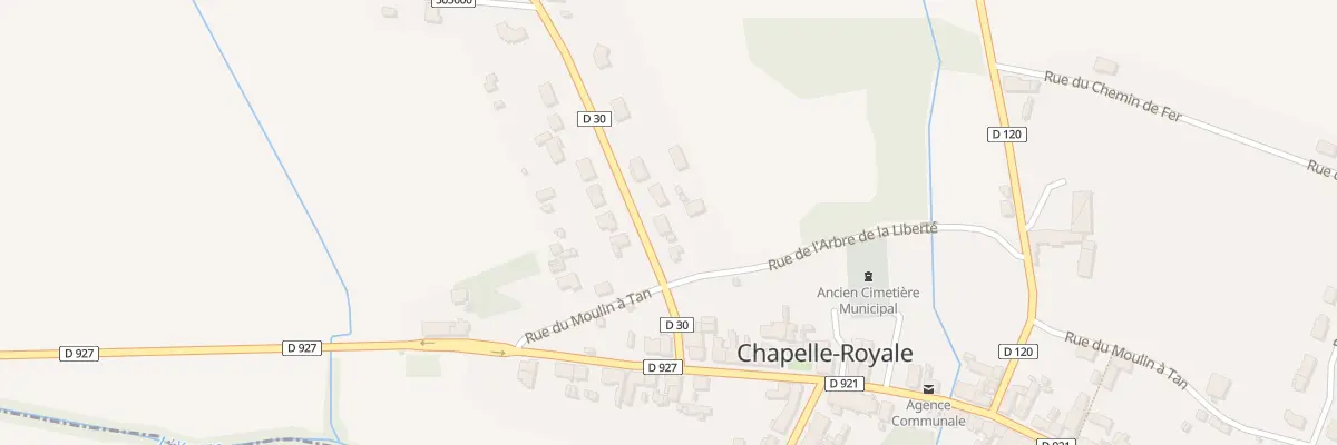 Plan du 4B Rue de Villevillon à Chapelle-Royale