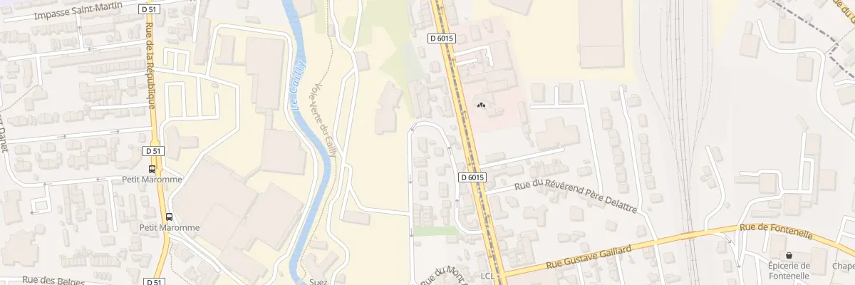 Plan du 60B Rue Raymond Duflo à Maromme