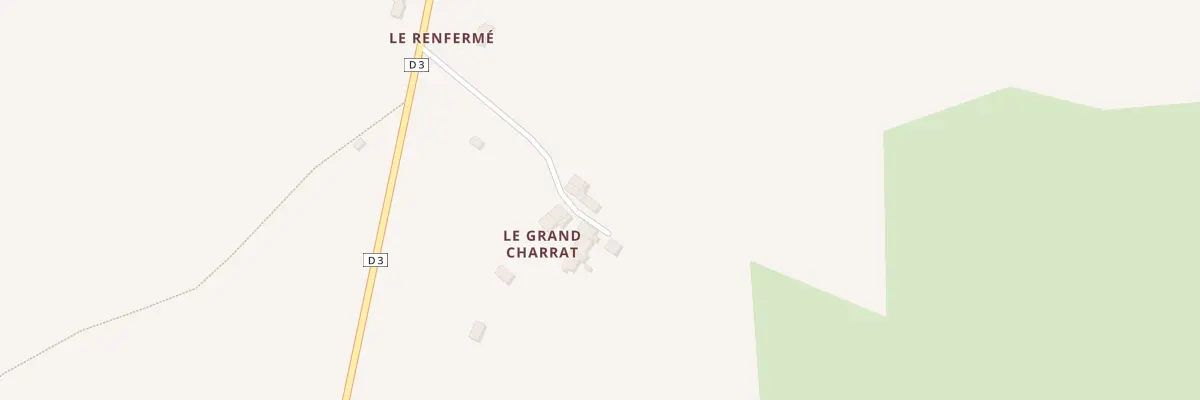 Plan du 7 Le Grand Charrat à Cieux