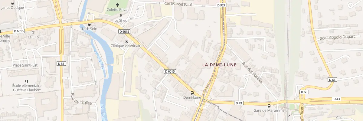 Plan du 132 Rue Martyrs Resistance à Maromme