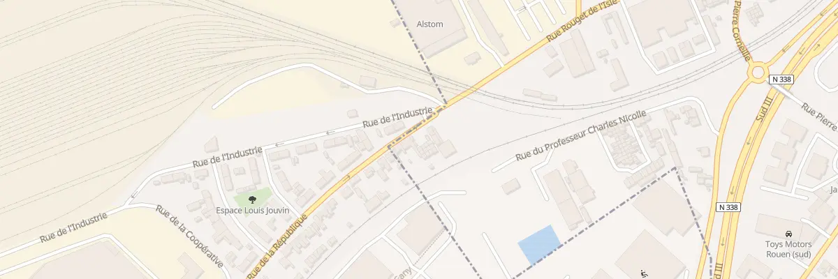 Plan du 79 Rue Rouget de l’Isle au Petit-Quevilly