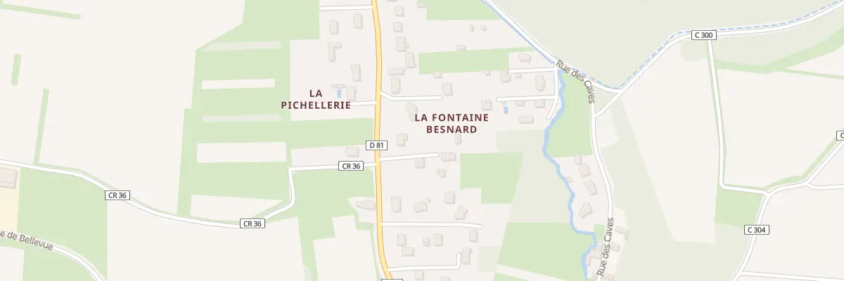 Plan du 674 Rue d’Amboise à Civray-de-Touraine